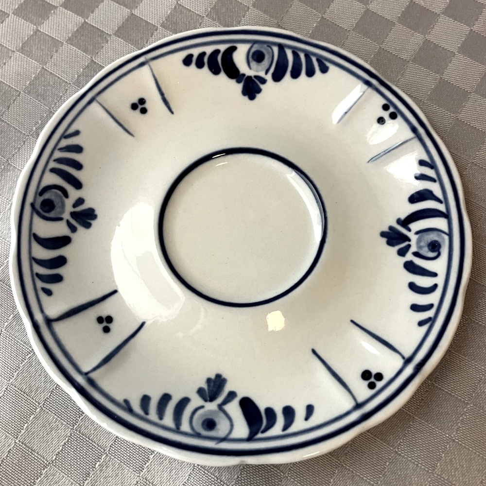 Handpainted Delftsblauw 210 Saucer Blue/White (Replacement)